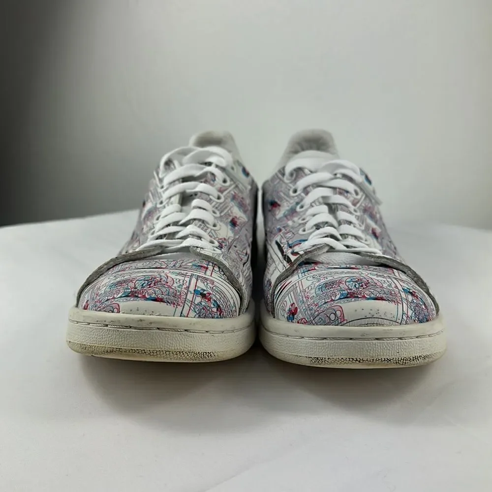 Adidas Limited Edition Stan Smith Mickey Mouse 3D Print Sneakers Size 7.5